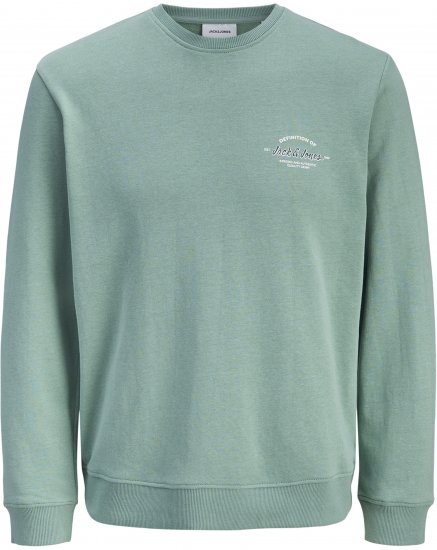 Jack & Jones Brandon Sweatshirt Turquoise - Megztiniai ir džemperiai - Megztiniai ir Džemperiai - 2XL-14XL