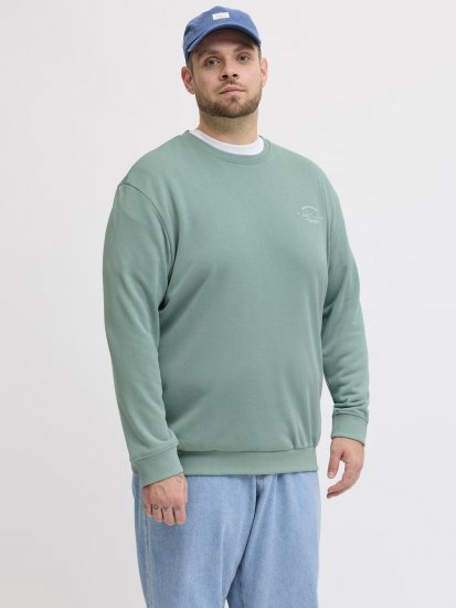 Jack & Jones Brandon Sweatshirt Turquoise - Megztiniai ir džemperiai - Megztiniai ir Džemperiai - 2XL-14XL