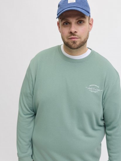 Jack & Jones Brandon Sweatshirt Turquoise - Megztiniai ir džemperiai - Megztiniai ir Džemperiai - 2XL-14XL