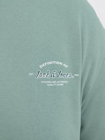 Jack & Jones Brandon Sweatshirt Turquoise - Megztiniai ir džemperiai - Megztiniai ir Džemperiai - 2XL-14XL
