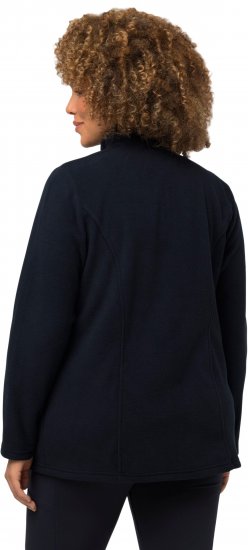 Ulla Popken Modular Fleece Zip Front Jacket Navy - Megztiniai ir džemperiai - 