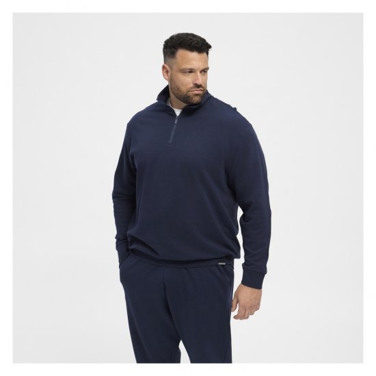 North Latitude Half-Zip Sweatshirt Navy Blue - Megztiniai ir džemperiai - Megztiniai ir Džemperiai - 2XL-14XL