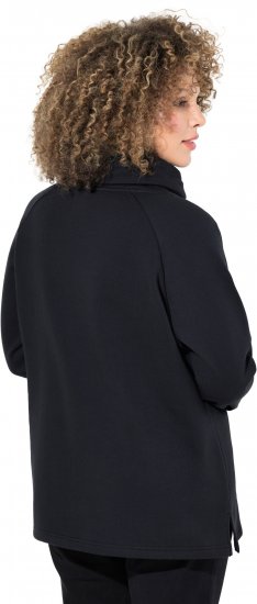 Ulla Popken Sparkling Candy Cane Graphic Sweatshirt Black - Megztiniai ir džemperiai - 