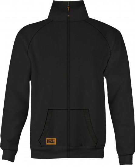 Motley Denim London Sweatshirt Black - Megztiniai ir džemperiai - Megztiniai ir Džemperiai - 2XL-14XL
