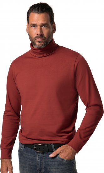 JP1880 Turtleneck Sweatshirt Red - Megztiniai ir džemperiai - Megztiniai ir Džemperiai - 2XL-14XL