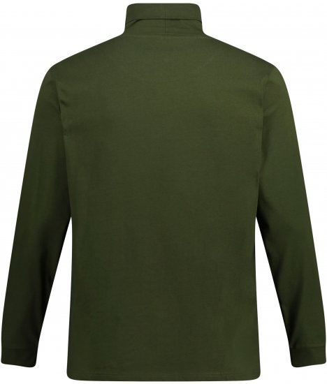 JP1880 Turtleneck Sweatshirt Green - Megztiniai ir džemperiai - Megztiniai ir Džemperiai - 2XL-14XL