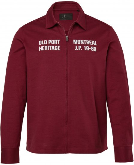 JP1880 Sweatshirt Long Sleeve Boxy Fit Red - Megztiniai ir džemperiai - Megztiniai ir Džemperiai - 2XL-14XL