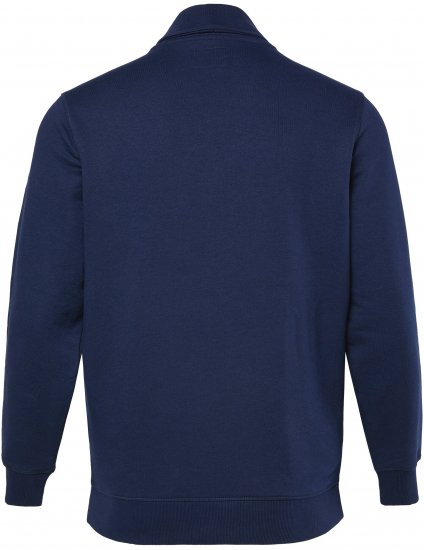 JP1880 Sweat Jacket Shawl Collar Navy - Megztiniai ir džemperiai - Megztiniai ir Džemperiai - 2XL-14XL