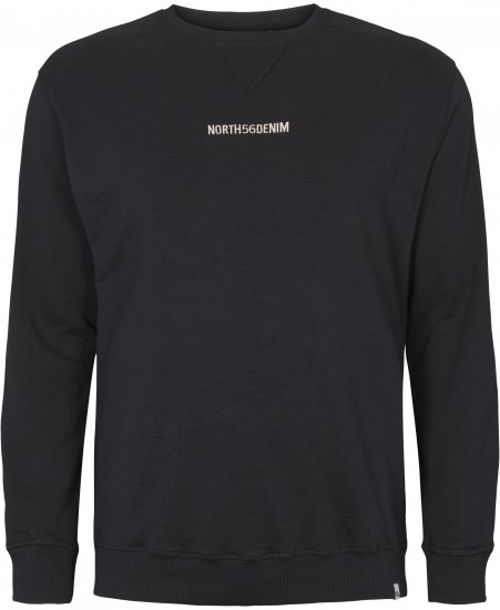 North Latitude Denim Logo Sweatshirt Black TALL - TALL džemperiai - 