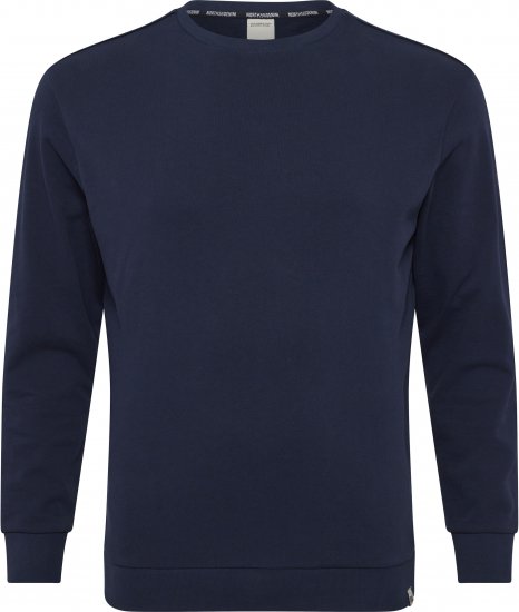 North Latitude Denim Crew Neck Sweatshirt Navy Blue TALL - TALL džemperiai - 