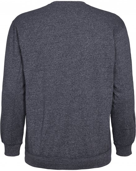 North Latitude O-Neck Sweatshirt Blue Melange TALL - TALL džemperiai - 