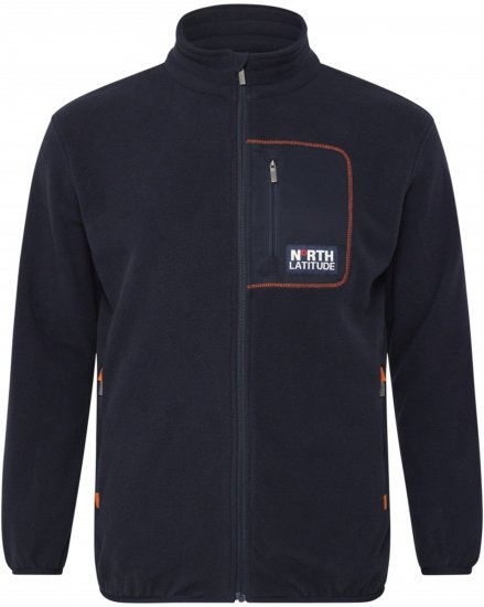 North Latitude 53142 Soft Fleece Jacket Dark Navy - Megztiniai ir džemperiai - Megztiniai ir Džemperiai - 2XL-14XL