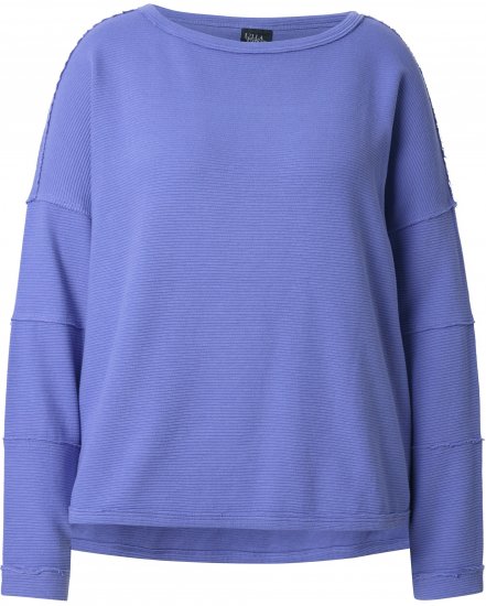 Ulla Popken Inverted Seam Long Sleeve Sweatshirt Lavender - Megztiniai ir džemperiai - 