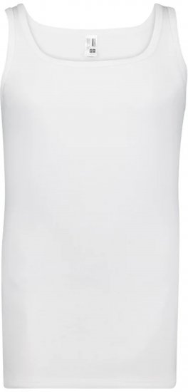  Adamo Royal Fine Ribbed Undershirt 2-Pack White - Apatinis trikotažas ir Plaukimo apranga - Apatinis trikotažas - 2XL-8XL