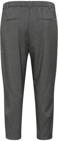 Kaffe Curve Merla Kelnės Dark Grey Melange - Džinsai & Kelnės Didelėse Dydžiuose – Plus Size - 