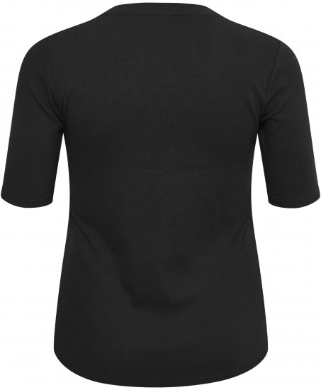 Kaffe Curve Carina Marškinėliai Gili juoda - Marškinėliai - 