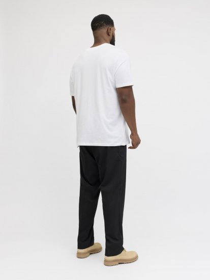 Jack & Jones Brandon T-Shirt White - Marškinėliai - Marškinėliai - 2XL-14XL