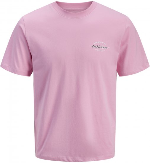 Jack & Jones Brandon T-Shirt Pink - Marškinėliai - Marškinėliai - 2XL-14XL