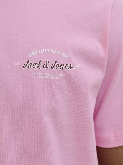 Jack & Jones Brandon T-Shirt Pink - Marškinėliai - Marškinėliai - 2XL-14XL