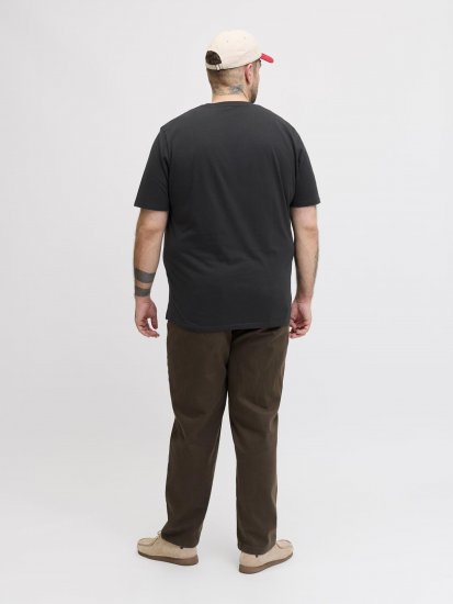 Jack & Jones Archive Marškinėliai Juodi - Marškinėliai - Marškinėliai - 2XL-14XL