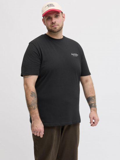Jack & Jones Archive Marškinėliai Juodi - Marškinėliai - Marškinėliai - 2XL-14XL