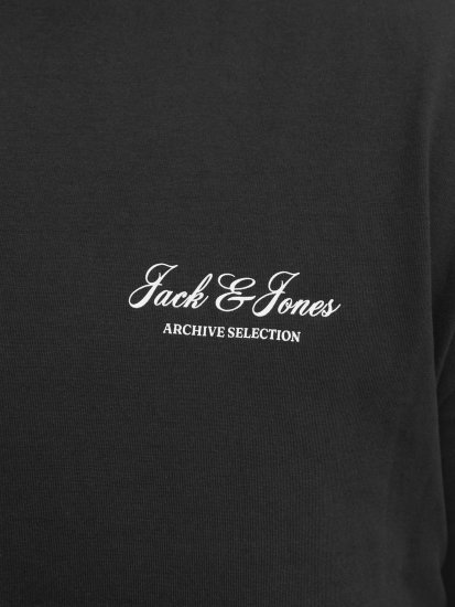 Jack & Jones Archive Marškinėliai Juodi - Marškinėliai - Marškinėliai - 2XL-14XL