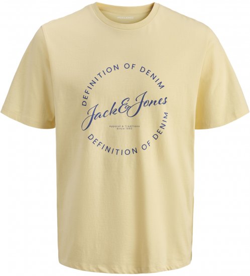 Jack & Jones Grayson Marškinėliai Geltona - Marškinėliai - Marškinėliai - 2XL-14XL