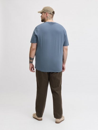 Jack & Jones Edenver T-Shirt Blue - Marškinėliai - Marškinėliai - 2XL-14XL