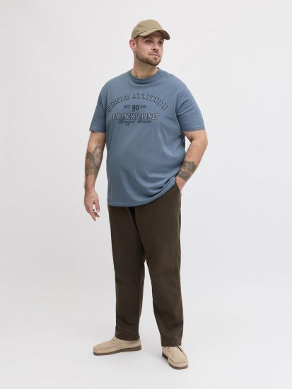 Jack & Jones Edenver T-Shirt Blue - Marškinėliai - Marškinėliai - 2XL-14XL