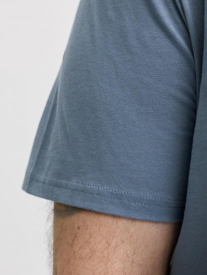 Jack & Jones Edenver T-Shirt Blue - Marškinėliai - Marškinėliai - 2XL-14XL