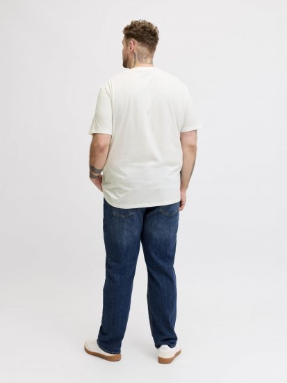 Jack & Jones Edenver T-Shirt White - Marškinėliai - Marškinėliai - 2XL-14XL