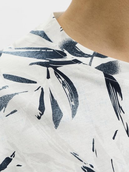 Jack & Jones Honolulu T-Shirt White - Marškinėliai - Marškinėliai - 2XL-14XL