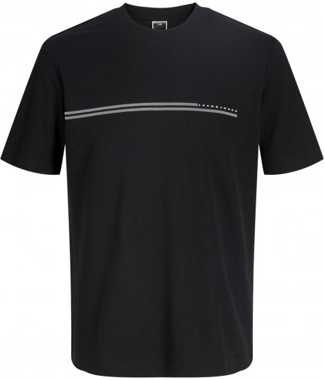 Jack & Jones Cofusion T-Shirt Black - Marškinėliai - Marškinėliai - 2XL-14XL