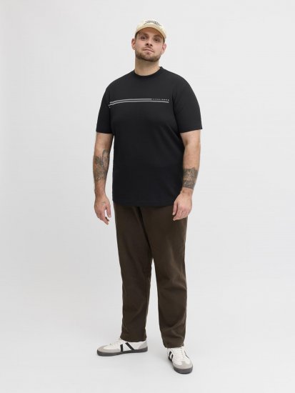 Jack & Jones Cofusion T-Shirt Black - Marškinėliai - Marškinėliai - 2XL-14XL