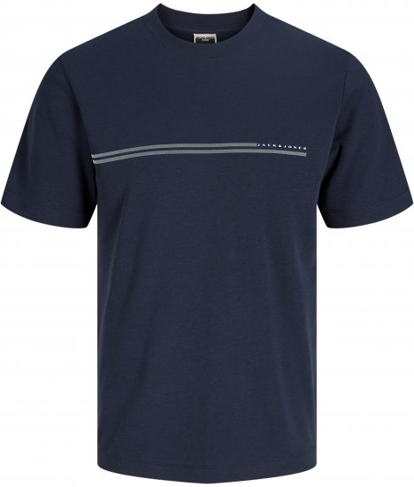 Jack & Jones Cofusion T-Shirt Navy - Marškinėliai - Marškinėliai - 2XL-14XL