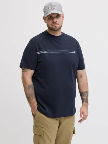Jack & Jones Cofusion T-Shirt Navy - Marškinėliai - Marškinėliai - 2XL-14XL
