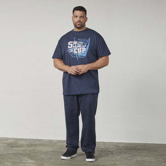 North Latitude 61119 Marškinėliai Su Spauda Jūrinė Mėlyna - Marškinėliai - Marškinėliai - 2XL-14XL