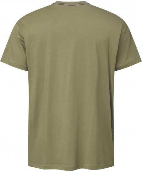 North Latitude 61119 Marškinėliai Su Spauda Alyvuogių Žalia - Marškinėliai - Marškinėliai - 2XL-14XL