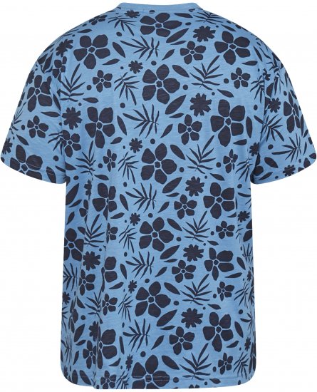 North Latitude 61123 Marškinėliai Su Viso Paviršiaus Spauda Vidutinė Mėlyna - Marškinėliai - Marškinėliai - 2XL-14XL