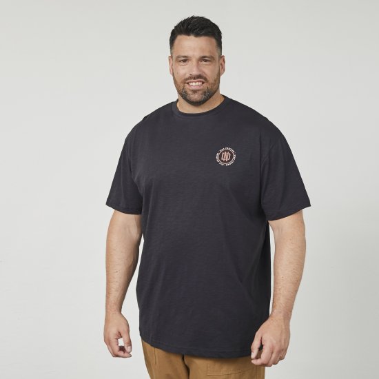 North Latitude 61316 Marškinėliai Su Spauda Juoda - Marškinėliai - Marškinėliai - 2XL-14XL