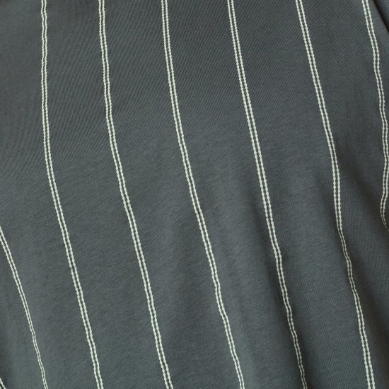 North Latitude 61319 Dryžuoti Marškinėliai Tamsi Dulkėta Žalia - Marškinėliai - Marškinėliai - 2XL-14XL