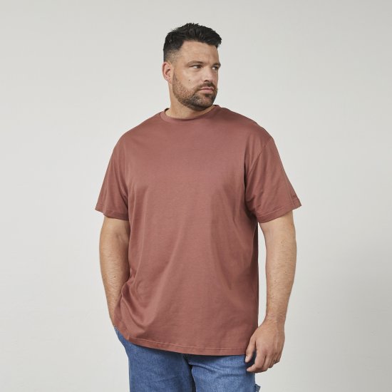 North Latitude 61320 Marškinėliai Su Spauda Ant Nugaros Konjako Ruda - Marškinėliai - Marškinėliai - 2XL-14XL