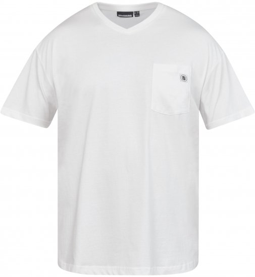 North Latitude 61322 Marškinėliai Su V Iškirpte Balta - Marškinėliai - Marškinėliai - 2XL-14XL