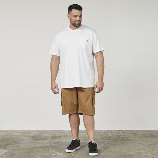 North Latitude 61322 Marškinėliai Su V Iškirpte Balta - Marškinėliai - Marškinėliai - 2XL-14XL