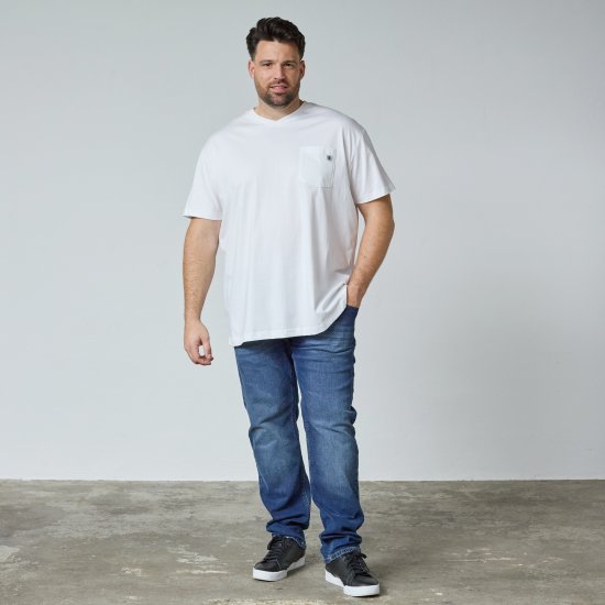 North Latitude 61322 Marškinėliai Su V Iškirpte Balta - Marškinėliai - Marškinėliai - 2XL-14XL