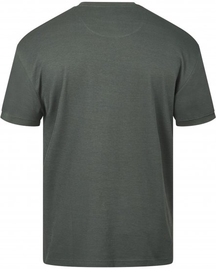 North Latitude 61324 Marškinėliai Su Struktūra Tamsi Dulkėta Žalia - Marškinėliai - Marškinėliai - 2XL-14XL