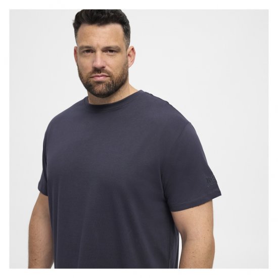 North Latitude T-Shirt O-Neck Navy Blue - Marškinėliai - Marškinėliai - 2XL-14XL