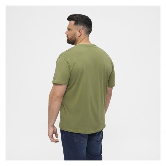 North Latitude T-Shirt O-Neck Olive Green - Marškinėliai - Marškinėliai - 2XL-14XL
