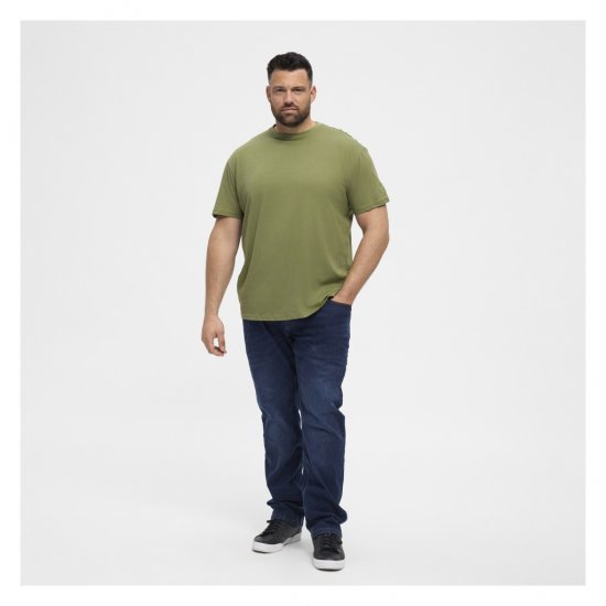 North Latitude T-Shirt O-Neck Olive Green - Marškinėliai - Marškinėliai - 2XL-14XL