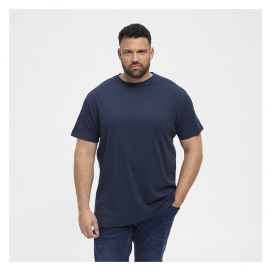 North Latitude Denim 2-Pack T-Shirt Navy Blue - Marškinėliai - Marškinėliai - 2XL-14XL
